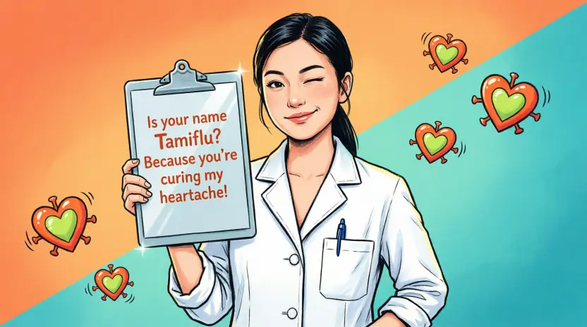 Cute Flu Pickup Lines