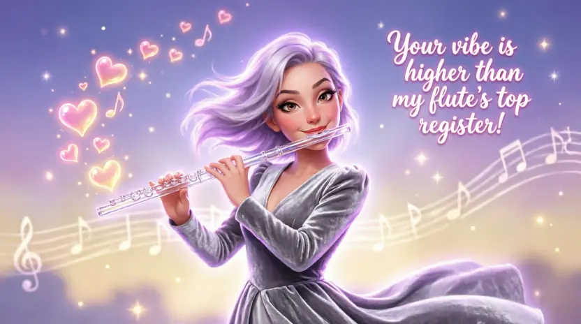 Cheesy Flute Pick-Up Lines