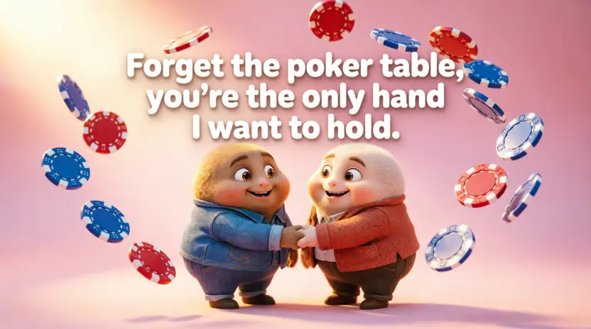 Cheesy Gambling Pick-Up Lines