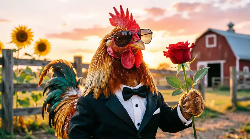 Clever Chicken Pickup Lines 
