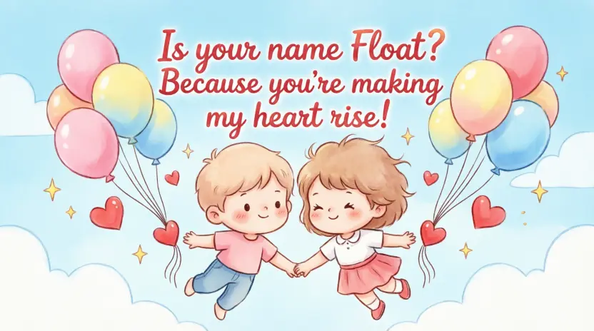Clever Float Pickup Lines