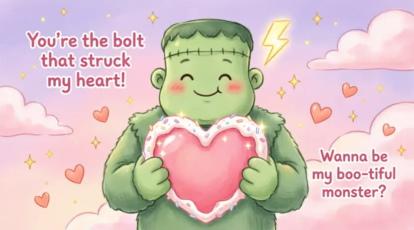 Clever Frankenstein Pickup Lines 