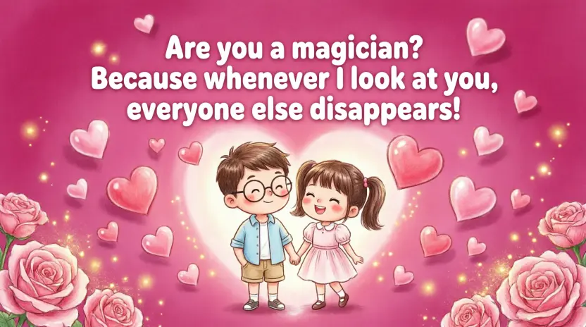 Clever Fuschia Pick-Up Lines