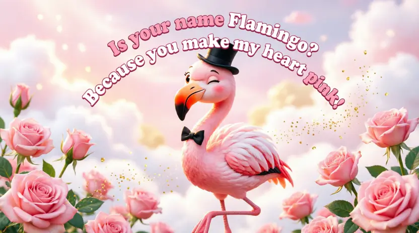 flamingo pick up lines