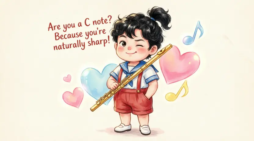 flute pick up lines