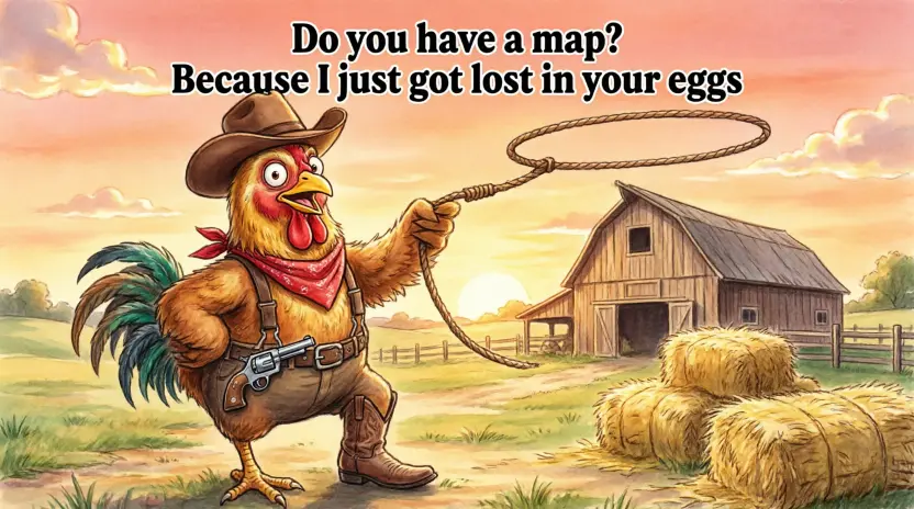 Funny Chicken Pickup Lines