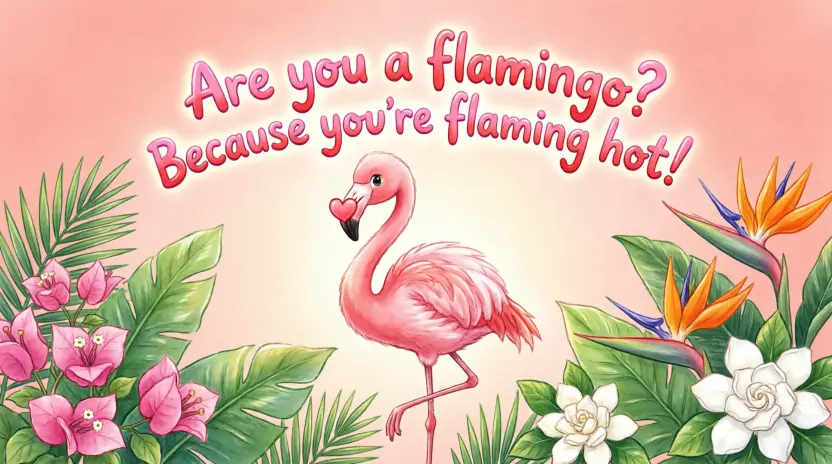 How People Search for Flamingo Pickup Lines
