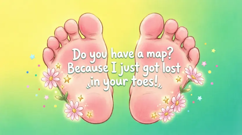 How People Search for Foot Pickup Lines