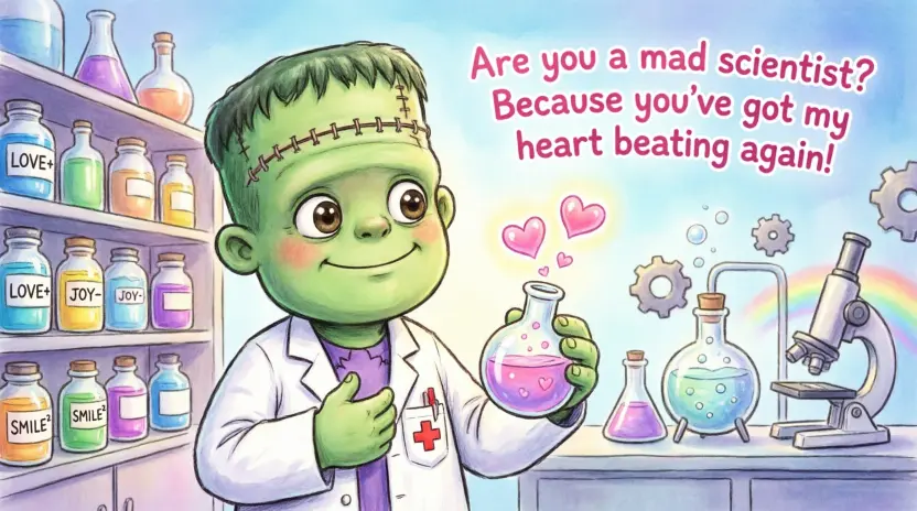 How People Search for Frankenstein Pickup Lines