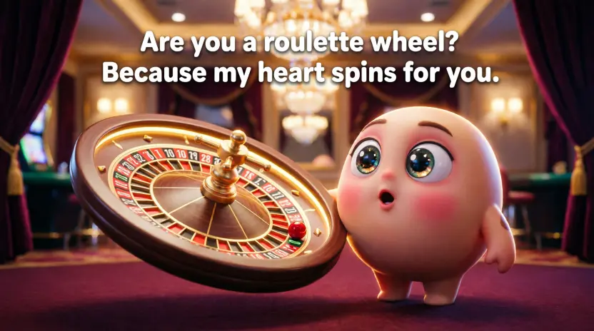 Romantic Gambling Pick-Up Lines