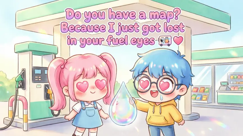 Romantic Gas Pick Up Lines