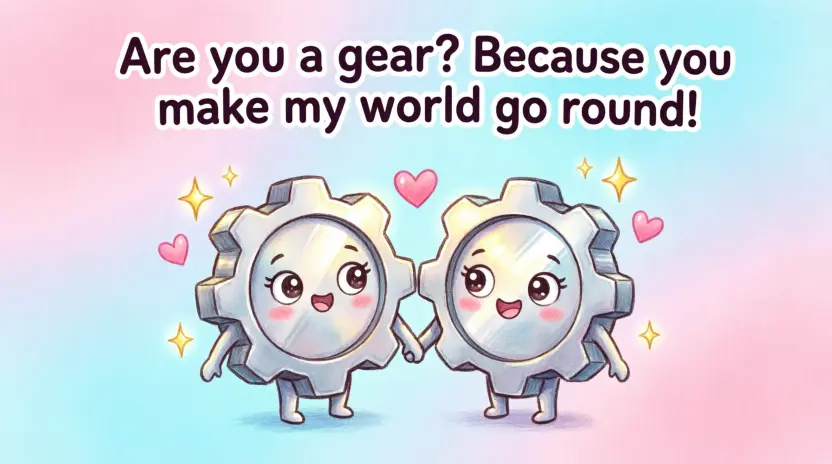 Short Gear Pick Up Lines