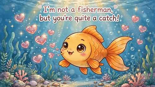 Cute Goldfish Pick Up Lines