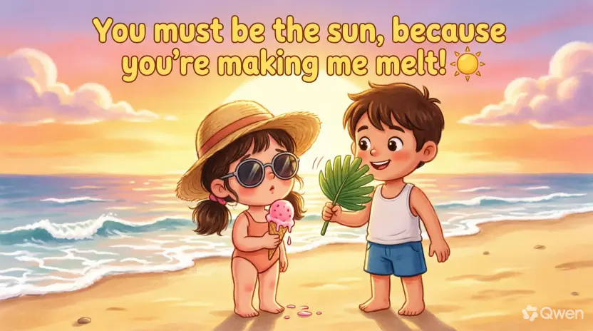 Beach Pick Up Lines