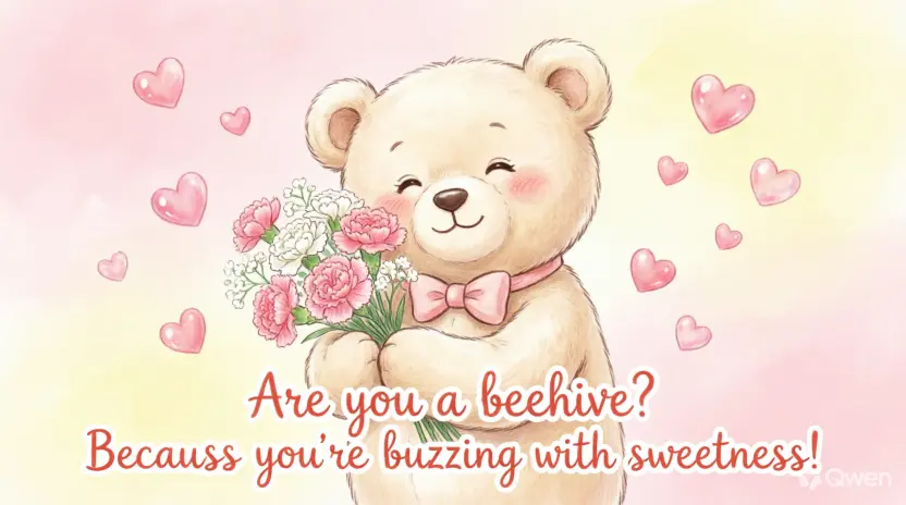 Beary Pick Up Lines