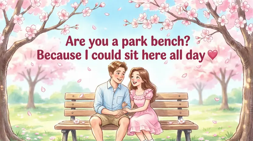 Bench Pick Up Lines