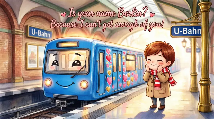 Berlin Landmark Pick-Up Lines