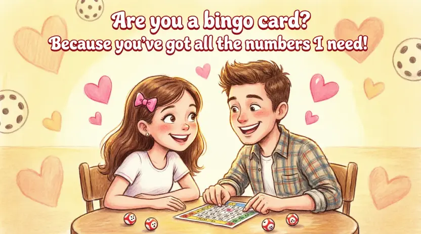 Bingo Pick Up Lines