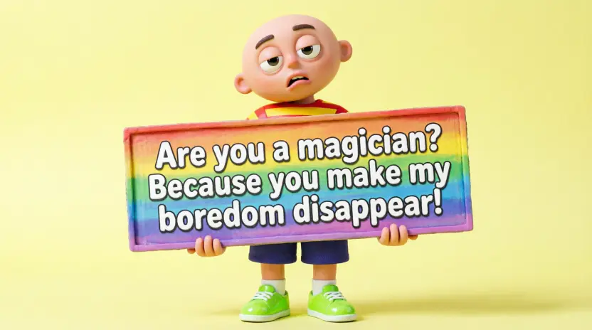 Bored Pick Up Lines