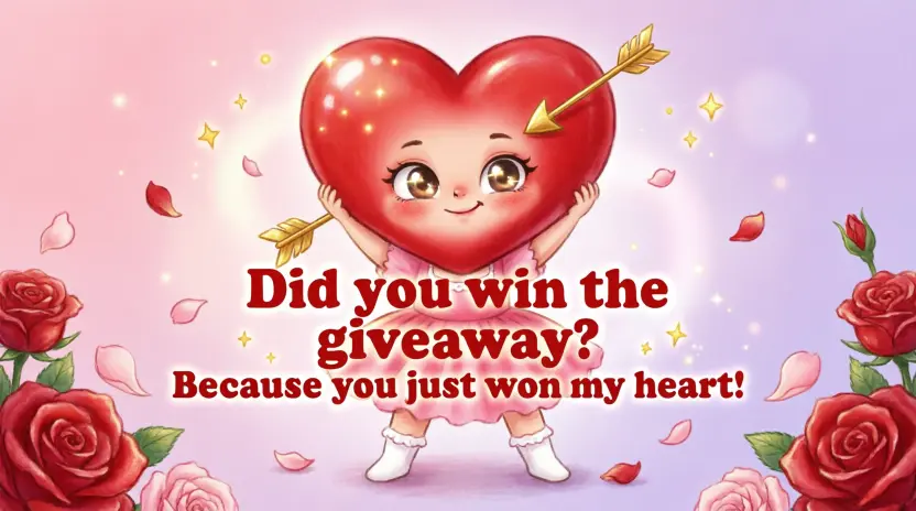 Cheesy Giveaway Pick Up Lines