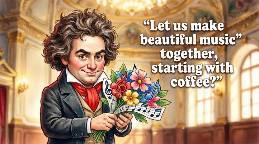 Classic Beethoven Pick-Up Lines