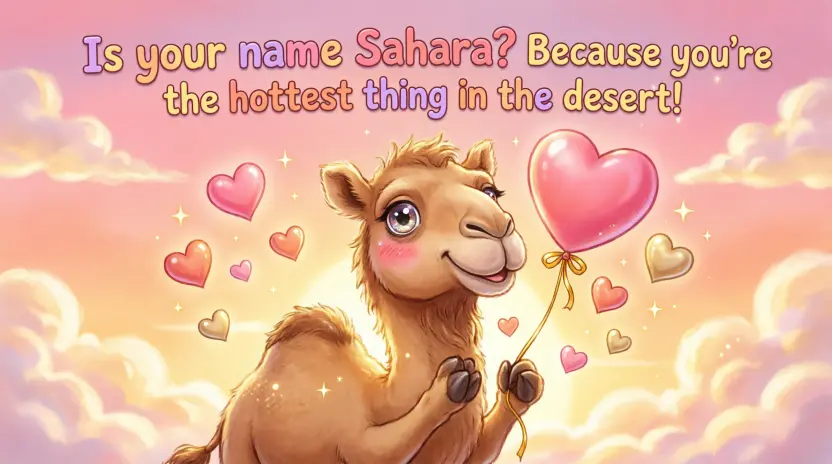 Clever Dromedary Pick Up Lines