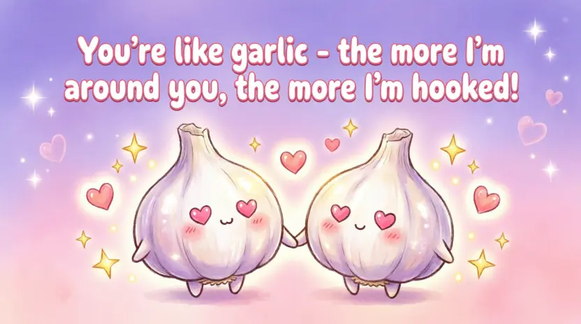 Clever Garlic Pick-Up Lines