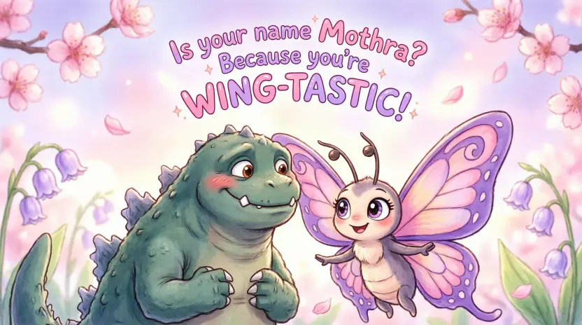 Clever Godzilla Pick Up Lines for Movie Fans