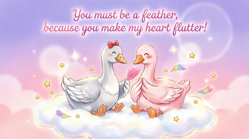 Clever Goose Pick-Up Lines for People Who Love Wordplay