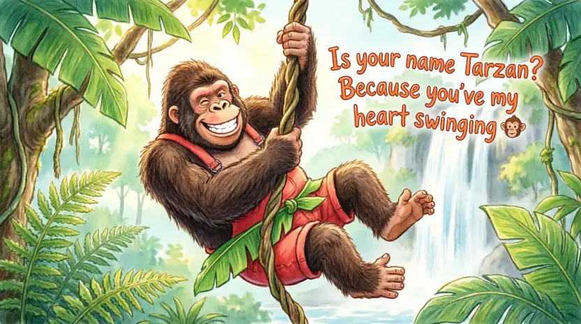  Clever Gorilla Pick-Up Lines
