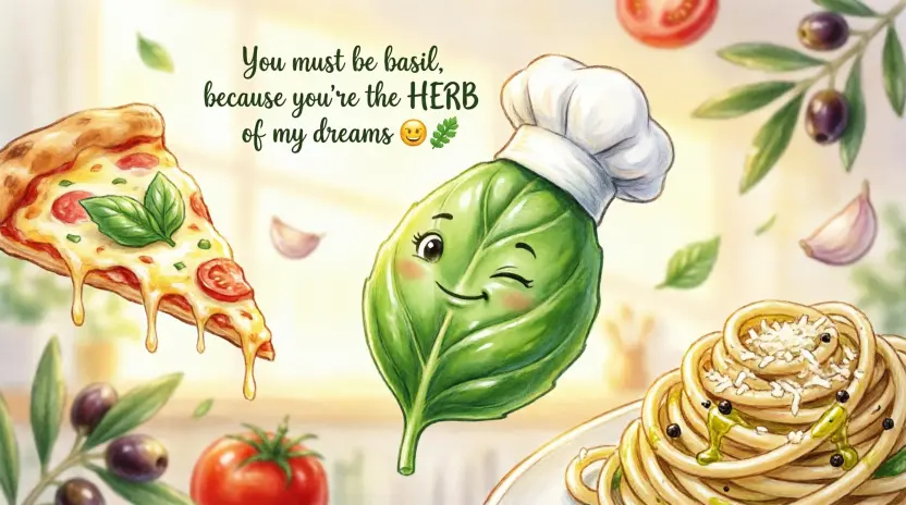 Cute Basil Pick-Up Lines to Make Someone Smile