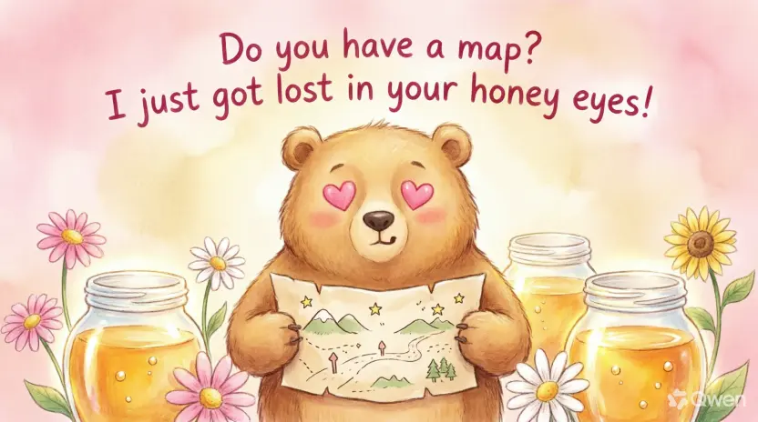 Cute Beary Pick-Up Lines