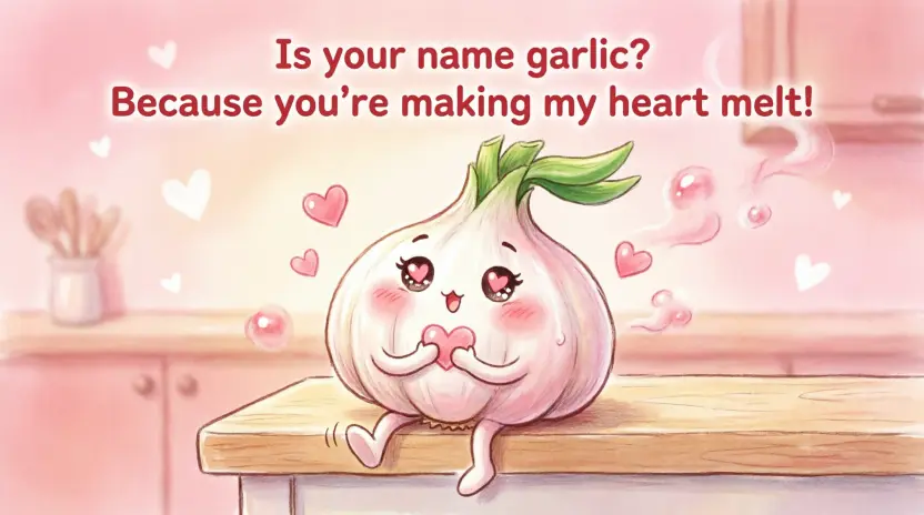  Cute Garlic Pick-Up Lines