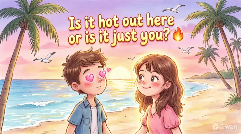Flirty Beach Pick Up Lines for Summer Romance