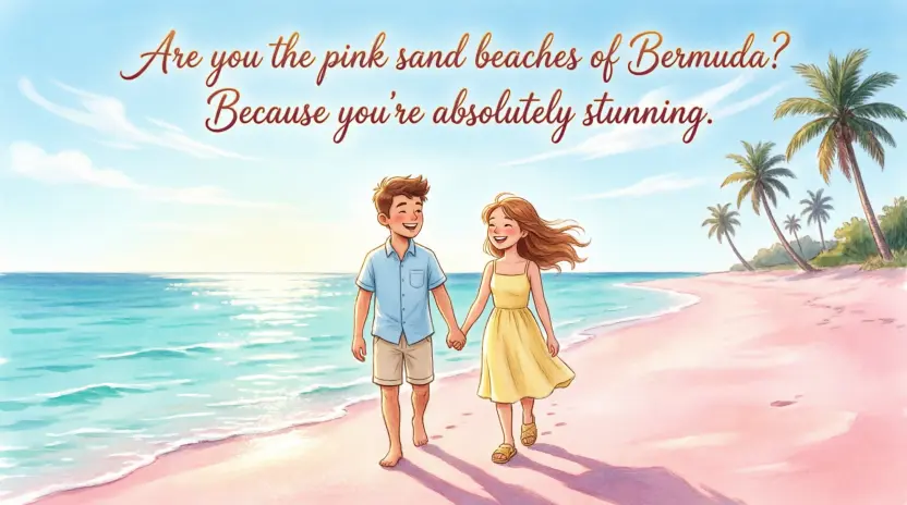 Flirty Bermuda Pick Up Lines for Beach Vibes
