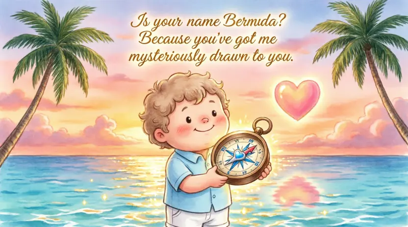 Funny Bermuda Pick-Up Lines to Make Someone Laugh