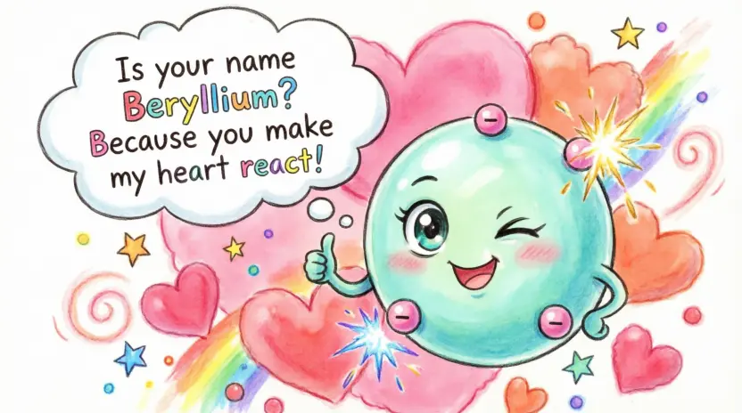 Funny Beryllium Pick Up Lines