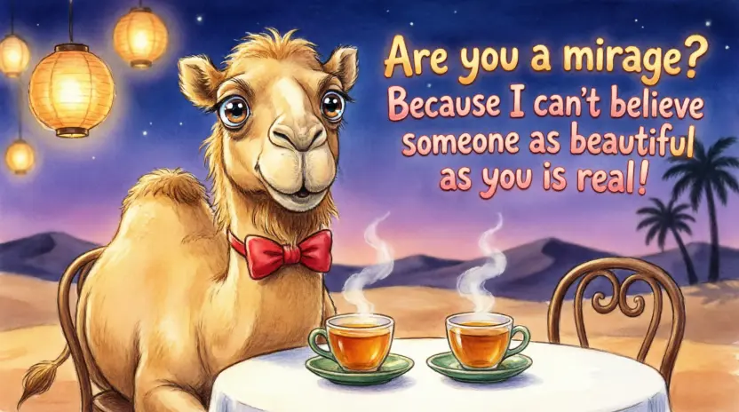 Funny Dromedary Pick Up Lines