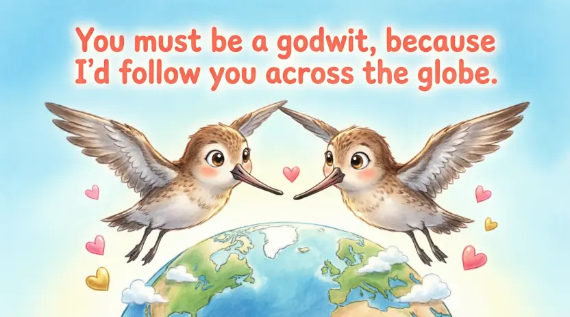 Funny Godwit Pick-Up Lines