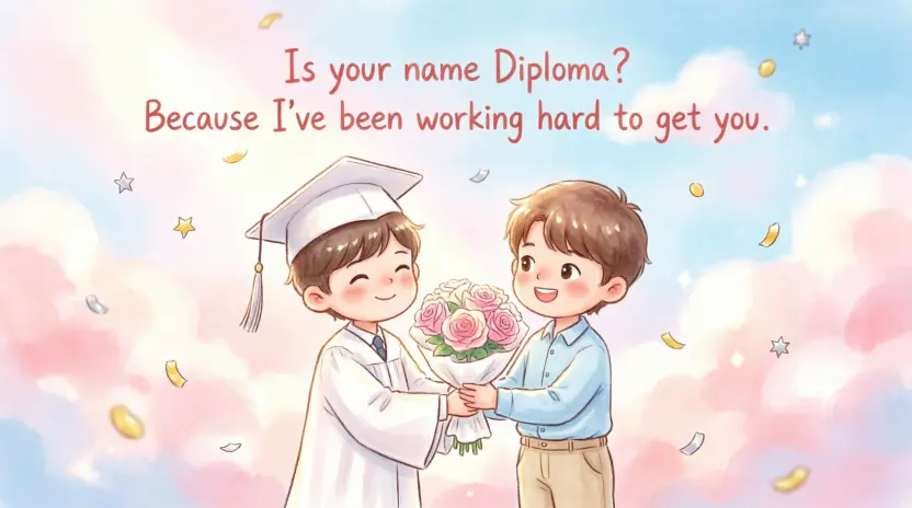 Graduation Pick Up Lines