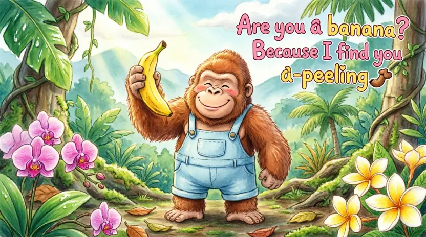 Gorilla Pick Up Lines