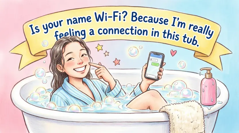  Romantic Bathtub Pick Up Lines for Your Crush