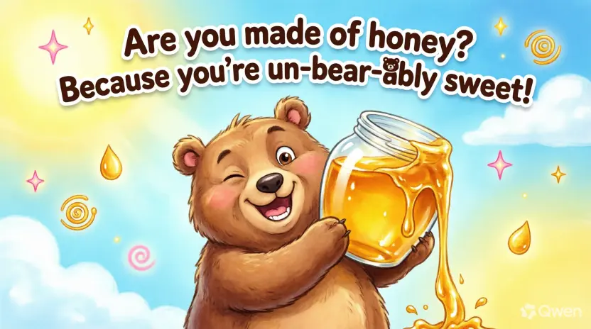 Romantic Beary Pick-Up Lines