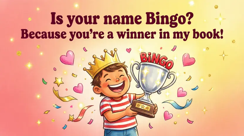 Romantic Bingo Pick-Up Lines