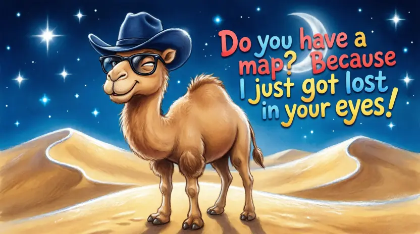 Romantic Dromedary Pick Up Lines