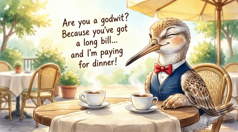 Romantic Godwit Pick-Up Lines