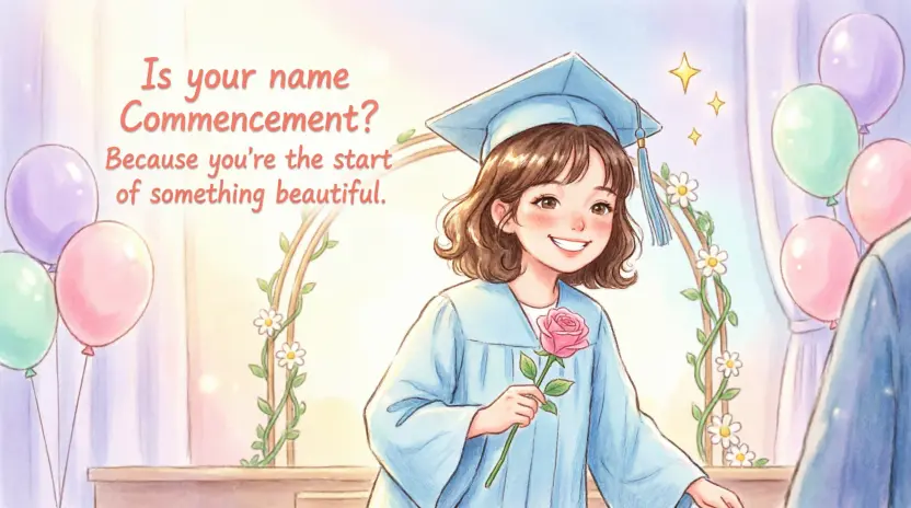 Romantic Graduation Pick-Up Lines for Someone Special
