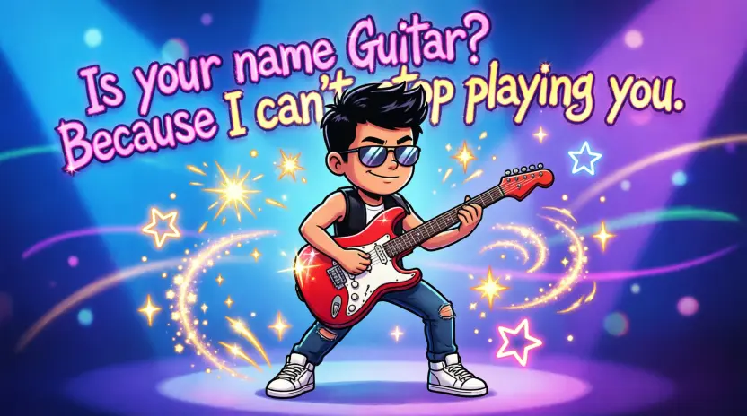 Romantic Guitar Pick-Up Lines
