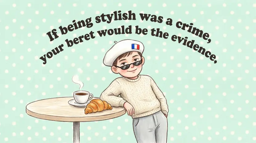 🇫🇷 French-Inspired Beret Pick-Up Lines